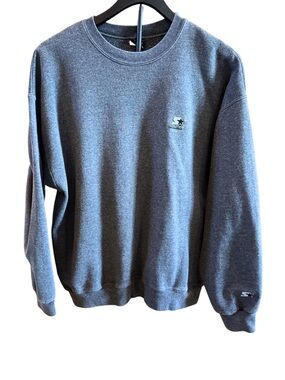 Vintage Starter Gray Crewneck Sweatshirt  Classic Pullover - Large